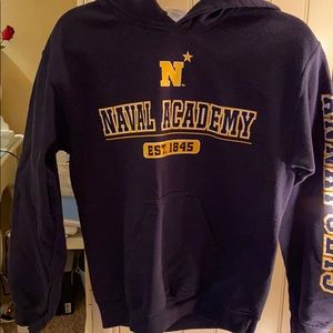 Navy Blue Naval Academy Hoodie